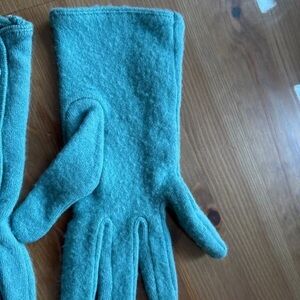 Cozy Blue Gloves